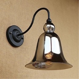 Strieborná funkcia Rustic Lodge pre nástenné svietidlo Downlight