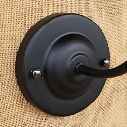 Strieborná funkcia Rustic Lodge pre nástenné svietidlo Downlight