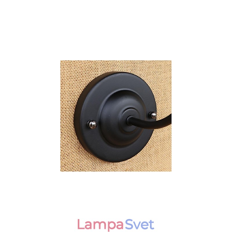 Strieborná funkcia Rustic Lodge pre nástenné svietidlo Downlight