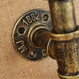 Nástenná lampa na fľašu s vodou Svetlosivá