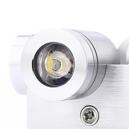 Lampa Nočná Lampa Nástenná Lampa Spálňa Obývacia izba Hotelová chodba Moderná Minimalistická Kreatívna krížová nástenná lampaV