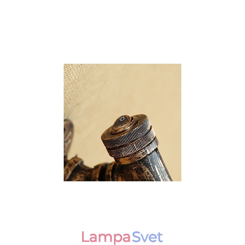 Funkcia vidieckej retro maľby pre nástenné nástenné svietidlá s okolitým svetlom v mini štýle