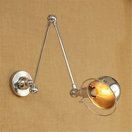 Moderná súčasná vidiecka chrómová funkcia pre ochranu očí s otočným ramenom Downlight Svetlá s otočným ramenom