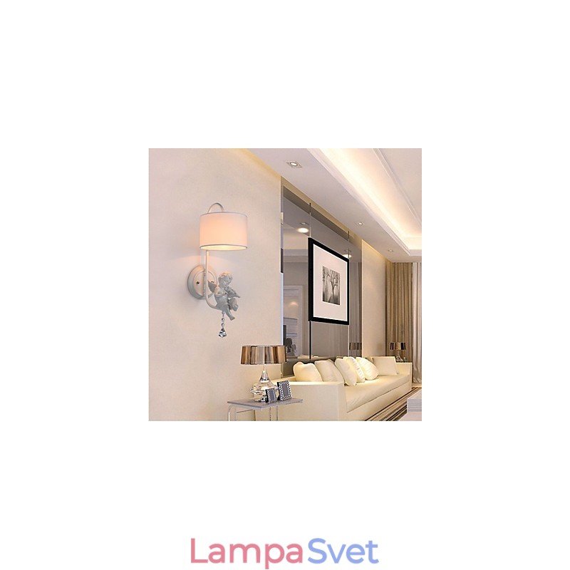 Funkcia modernej súčasnej maľby na ochranu zraku Nástenné svietidlo s okolitým svetlom