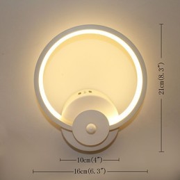 Moderné minimalistické kreatívne nočné svietidlo vstavané svietidlo vstupné schody do spálne nástenné osvetlenie