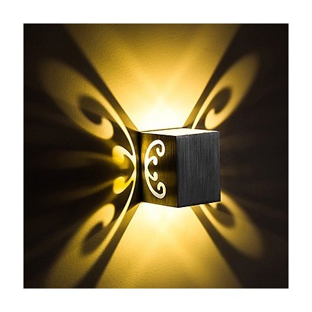 Moderné ľahké hliníkové zapustené nástenné svietidlo zdobí nástenné svietidlá