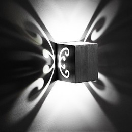 Moderné ľahké hliníkové zapustené nástenné svietidlo zdobí nástenné svietidlá