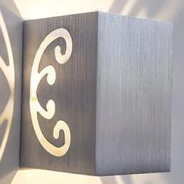 Moderné ľahké hliníkové zapustené nástenné svietidlo zdobí nástenné svietidlá