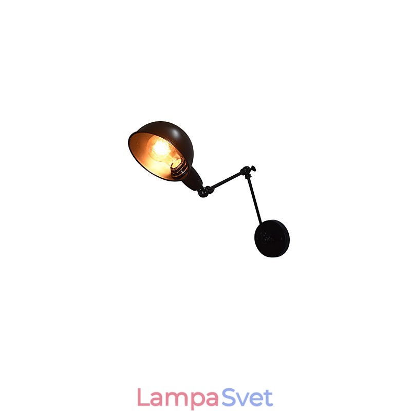 Buzz Skladacia nástenná železná nástenná lampa Dumb Black Lightsaber Lamp On Wall Európsky štýl v americkom štýle