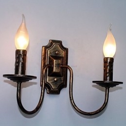 Retro jednoduchá nástenná lampa Chodba Predsieň Dvojitá hlavová lampa Spálňa Obývacia izba Nástenná lampa