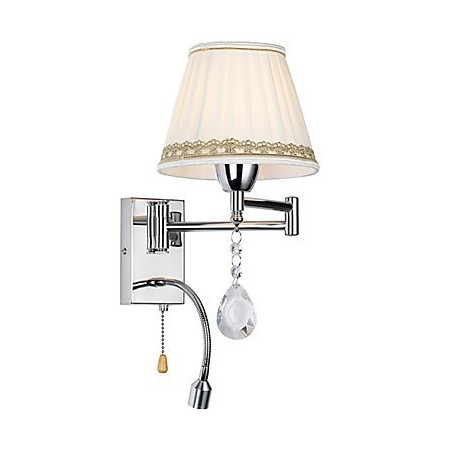 Modern Contemporary Rustic Lodge Funkcia moderného súčasného vidieckeho chrómu pre krištáľovú nástennú lampu s hojdacím ramenom Modern Contemporary Rustic Lodge Funkcia moderného súčasného vidieckeho chrómu pre krištáľovú nástennú lampu s hojdacím ramenom