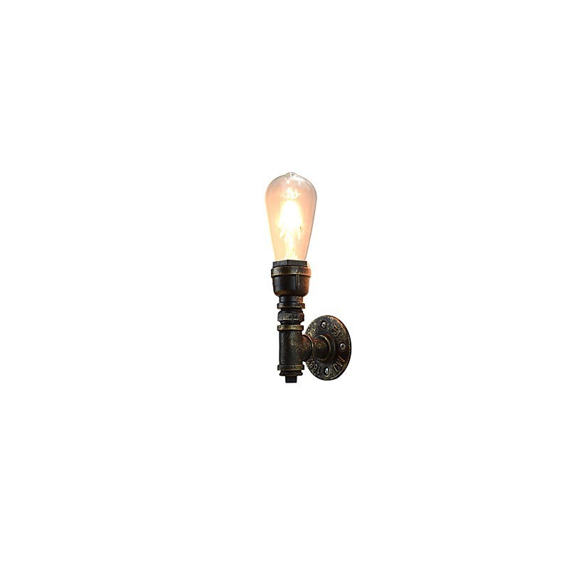 Nástenné svietidlo Nástenné svietniky Nástenné železo Nástenná lampa Dumb Black Lightsaber Lamp On Wall
