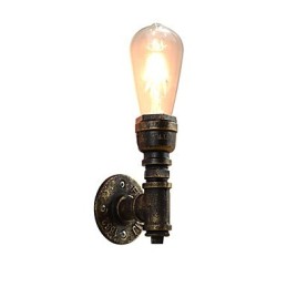 Nástenné svietidlo Nástenné svietniky Nástenné železo Nástenná lampa Dumb Black Lightsaber Lamp On Wall
