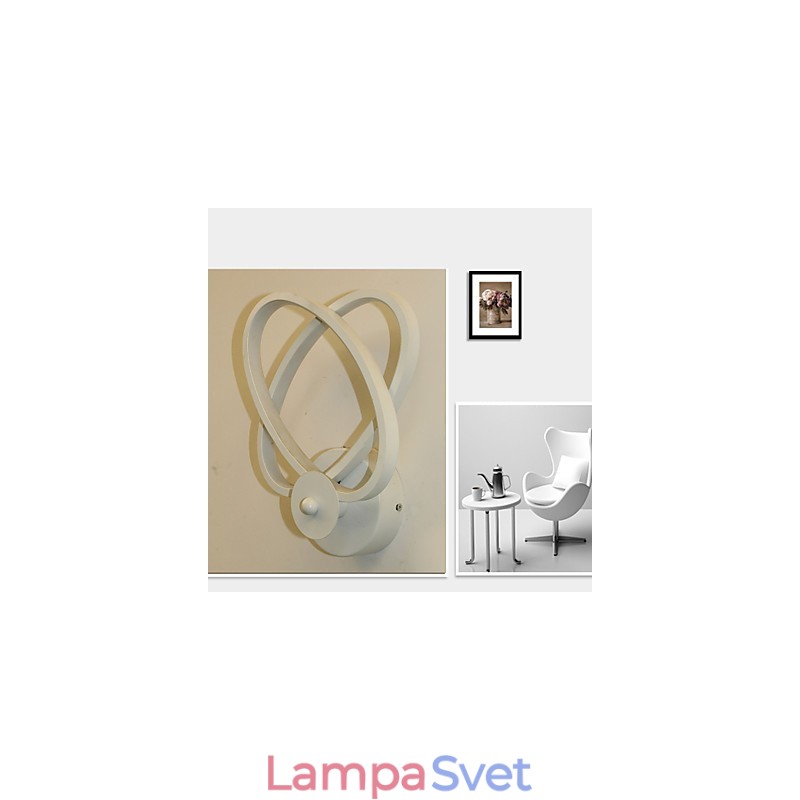 Kreatívna nástenná lampa Nočná nástenná chodba Štúdia Módna hliníková lampa