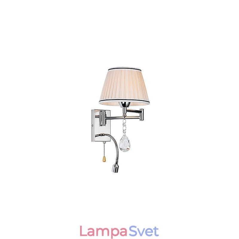 Nástenná lampa Modern Contemporary Rustic Lodge Modern Comtemporary Country Chrome Funkcia pre krištáľové výkyvné rameno