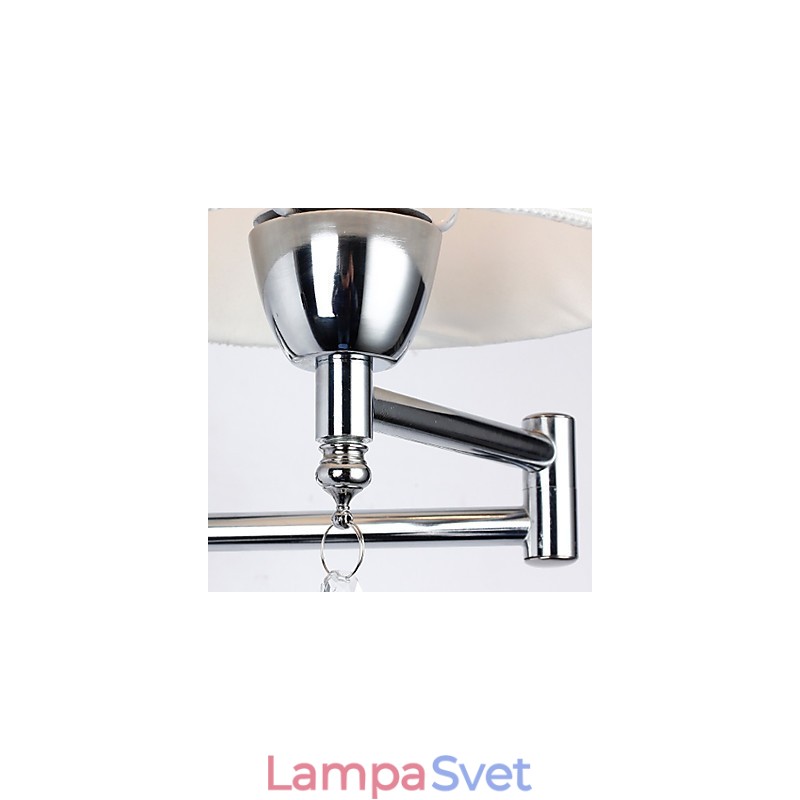 Nástenná lampa Modern Contemporary Rustic Lodge Modern Comtemporary Country Chrome Funkcia pre krištáľové výkyvné rameno