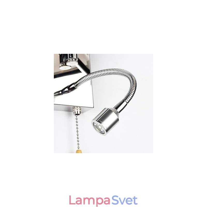 Nástenná lampa Modern Contemporary Rustic Lodge Modern Comtemporary Country Chrome Funkcia pre krištáľové výkyvné rameno