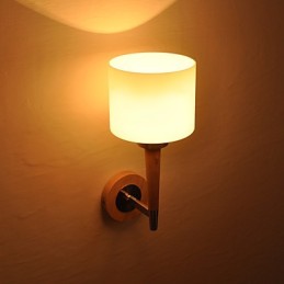 Sklenená nástenná lampa pre nástenné nástenné svietidlo v štýle miniatúrneho osvetlenia