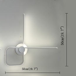 Spálňa Nočná lampa Nástenná lampa Severská Kreatívna Minimalistická Moderná Obývacia Nástenná Lampa Svetlá uličky Schody