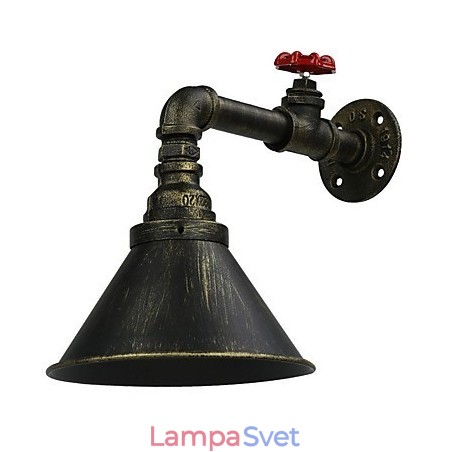 loft Retro Industrial Wall Sconce Restaurant And Bar Nástenné kovové svietidlo z vodovodnej fajky loft Retro Industrial Wall Sconce Restaurant And Bar Nástenné kovové svietidlo z vodovodnej fajky