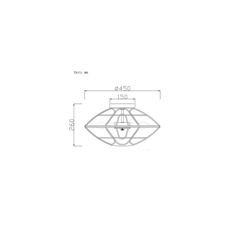 Kovová nástenná montáž v retro štýle Mini