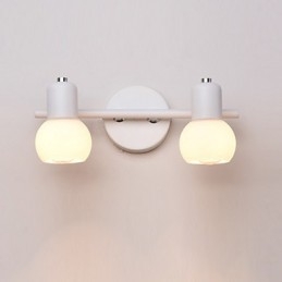 Sklenená nástenná lampa Moderná súčasná funkcia Ambientné svetlo Nástenné nástenné svietidlo