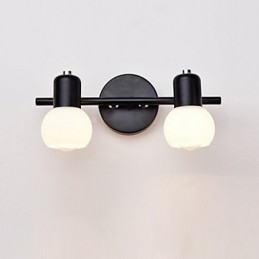 Sklenená nástenná lampa Moderná súčasná funkcia Ambientné svetlo Nástenné nástenné svietidlo