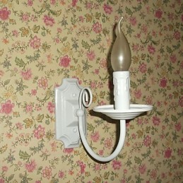 Jednoduchá moderná nástenná lampa Sviečková Jednohlavová lampa Chodba Nočná lampa