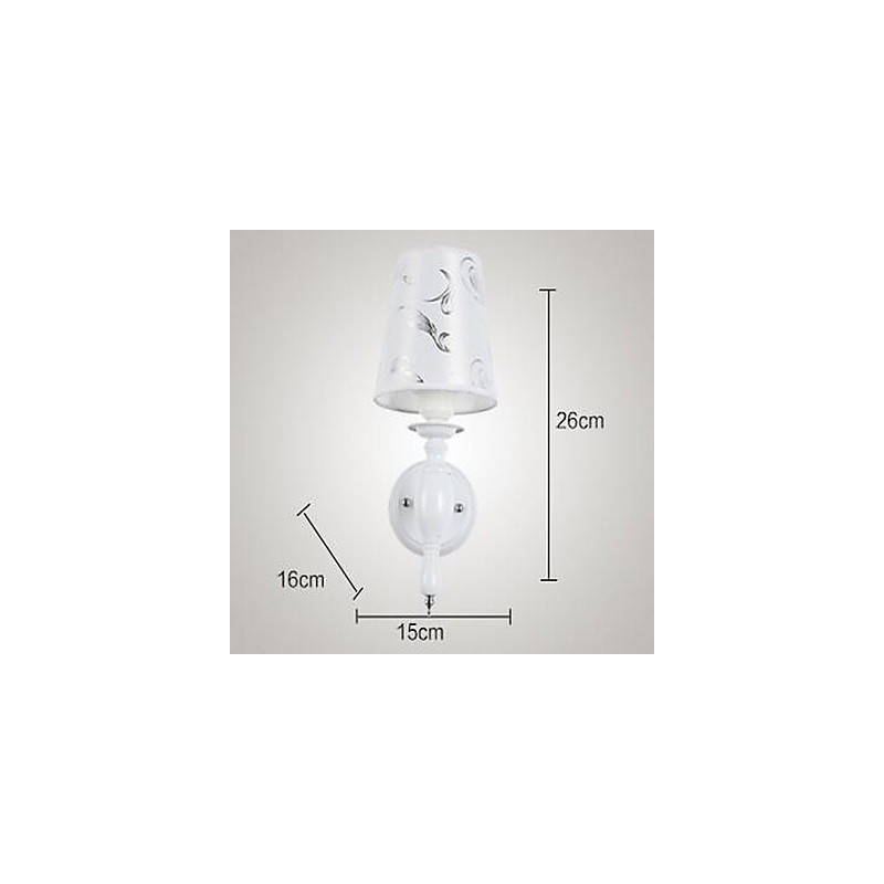 Moderné moderné galvanizované nástenné svietidlo Uplight Wall Sconces