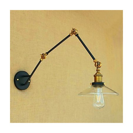 Funkcia Rustic Lodge Country Chrome pre okolité svetlá s otočným ramenom Funkcia Rustic Lodge Country Chrome pre okolité svetlá s otočným ramenom
