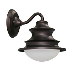 Vlastná distribúcia Rustic Lodge Painting Funkcia pre nástenné osvetlenie Arc Ambient Light Wall Sconces