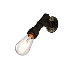 Nástenné svietidlo Nástenné svietniky Nástenné železo Nástenná lampa Dumb Black Lightsaber Lamp On Wall