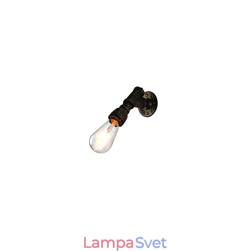 Nástenné svietidlo Nástenné svietniky Nástenné železo Nástenná lampa Dumb Black Lightsaber Lamp On Wall