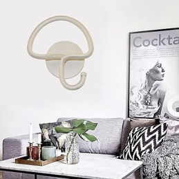 Moderné minimalistické svietidlo Spálňa Chodby pre nočné svietidlo Projektové osvetlenie hotela Hliníkové kruhové nástenné svietidlo
