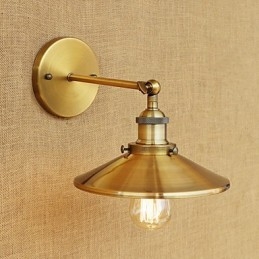 Rustic Lodge Country Retro galvanicky pokovovaná funkcia pre nástenné nástenné nástenné svietidlá v mini štýle