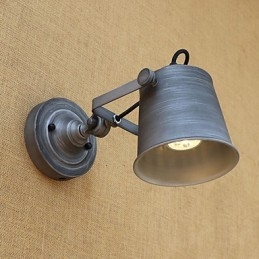 Funkcia retro maľby Rustic Lodge Country pre minimálnu ochranu očí pri okolitej svetelnej stene