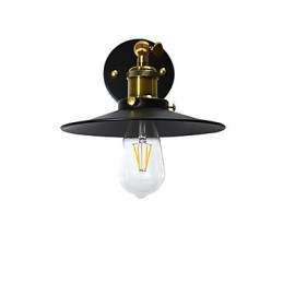 Farba Single Wall Iron Wall Lamp Dumb Black Lightsaber Lamp On Wall