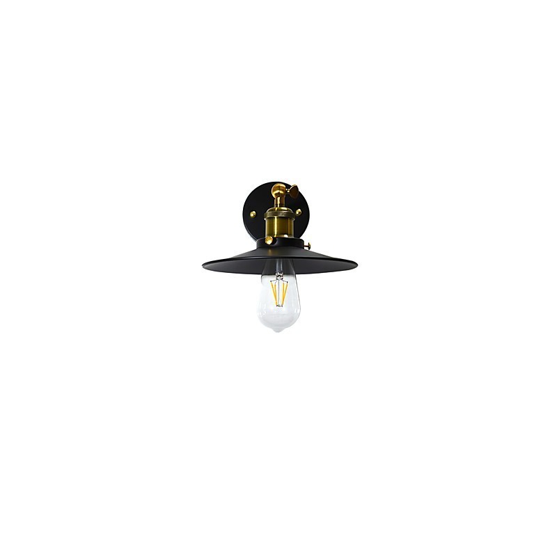 Farba Single Wall Iron Wall Lamp Dumb Black Lightsaber Lamp On Wall