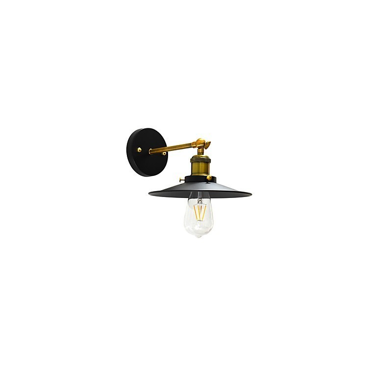 Farba Single Wall Iron Wall Lamp Dumb Black Lightsaber Lamp On Wall