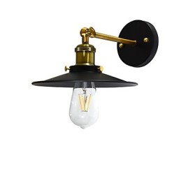 Farba Single Wall Iron Wall Lamp Dumb Black Lightsaber Lamp On Wall