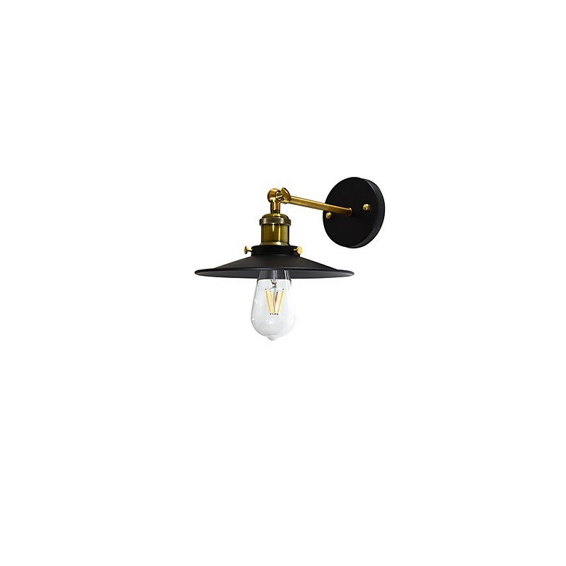Farba Single Wall Iron Wall Lamp Dumb Black Lightsaber Lamp On Wall