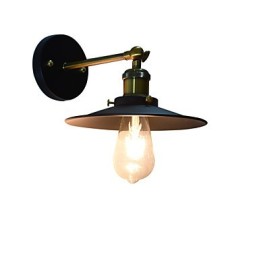 Farba Single Wall Iron Wall Lamp Dumb Black Lightsaber Lamp On Wall