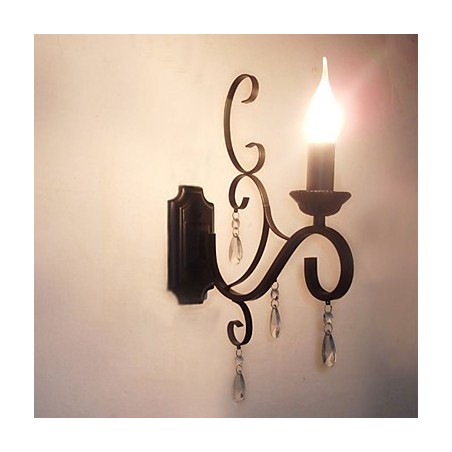 Lampa s krištáľovou sviečkou Žehlička Kreatívna osobnosť Chodba Dekorácia Schodisko Nočná lampa Nástenná lampa Lampa s krištáľovou sviečkou Žehlička Kreatívna osobnosť Chodba Dekorácia Schodisko Nočná lampa Nástenná lampa
