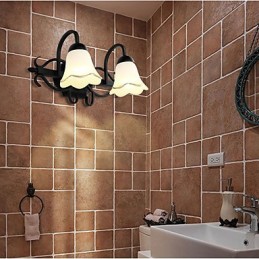 Rustic Lodge galvanicky pokovená funkcia pre nástenné svietidlo do kúpeľne