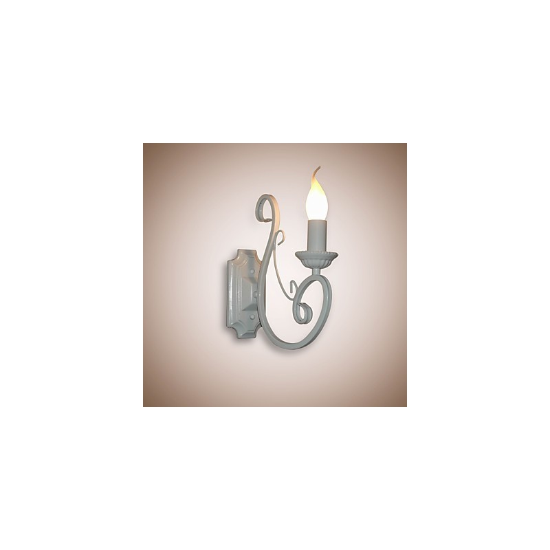 Sviečková lampa Nočná lampa Nástenná lampa Železná chodba Kreatívna pastoračná zrkadlová lampa