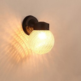 Moderná súčasná povrchová úprava s čiernym oxidom pre nástenné nástenné svietidlá v mini štýle