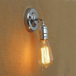 Retro Loft Edison nástenné svietidlo Spálňa nástenné svietidlá pre domácnosť Up Down Rustikálna priemyselná chodba s jednou hlavou Obývacia izba Mini dekor stena