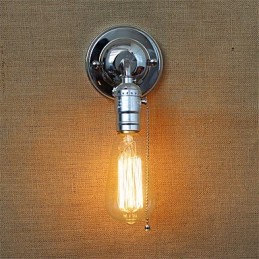 Retro Loft Edison nástenné svietidlo Spálňa nástenné svietidlá pre domácnosť Up Down Rustikálna priemyselná chodba s jednou hlavou Obývacia izba Mini dekor stena