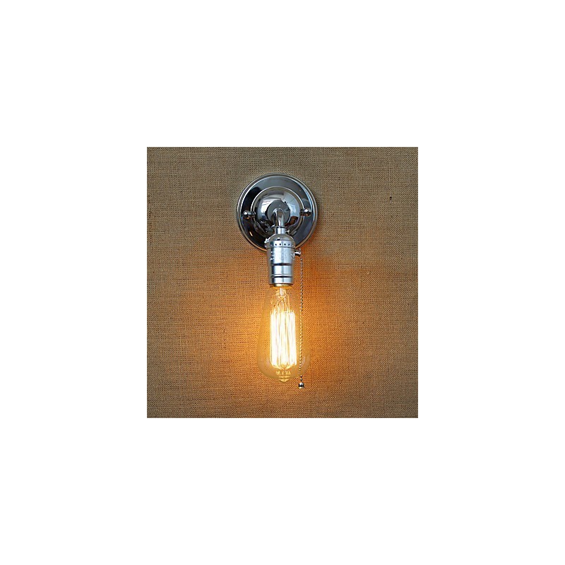 Retro Loft Edison nástenné svietidlo Spálňa nástenné svietidlá pre domácnosť Up Down Rustikálna priemyselná chodba s jednou hlavou Obývacia izba Mini dekor stena