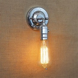Retro Loft Edison nástenné svietidlo Spálňa nástenné svietidlá pre domácnosť Up Down Rustikálna priemyselná chodba s jednou hlavou Obývacia izba Mini dekor stena